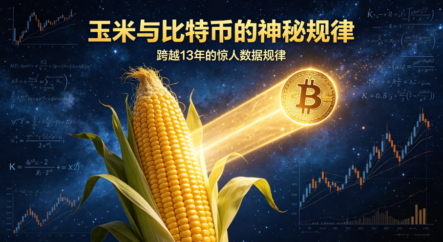 玉米与比特币的幂律之谜