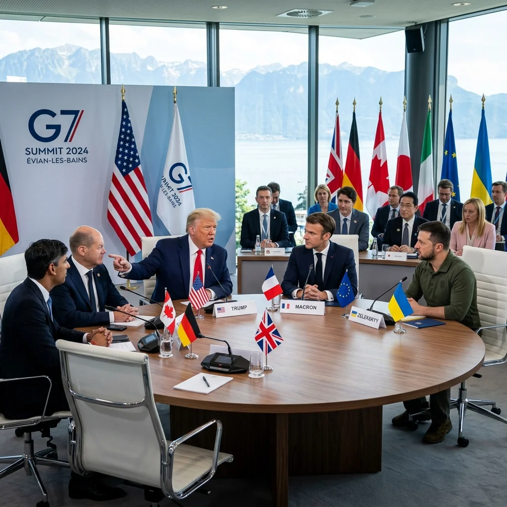 G7峰会聚焦乌克兰与伊朗 特朗普称“我才是老大”