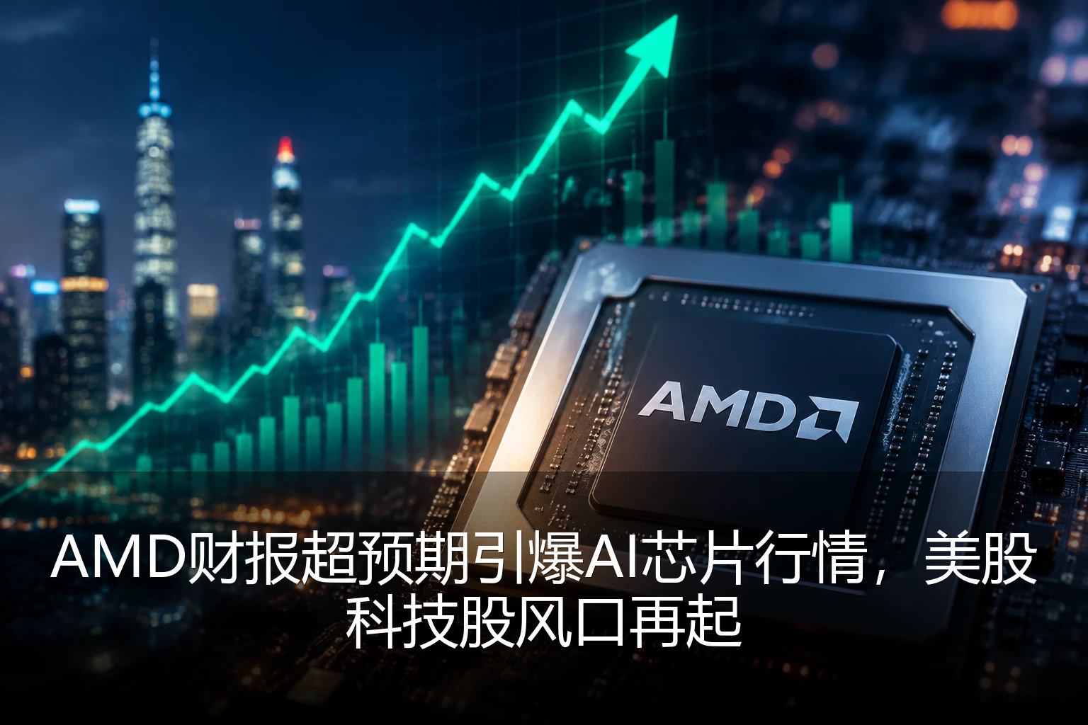 AMD财报超预期引爆AI芯片行情，美股科技股风口再起