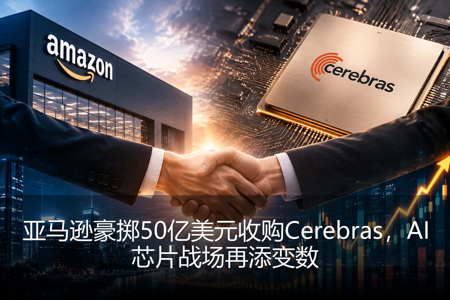 亚马逊豪掷50亿美元收购Cerebras，AI芯片战场再添变数