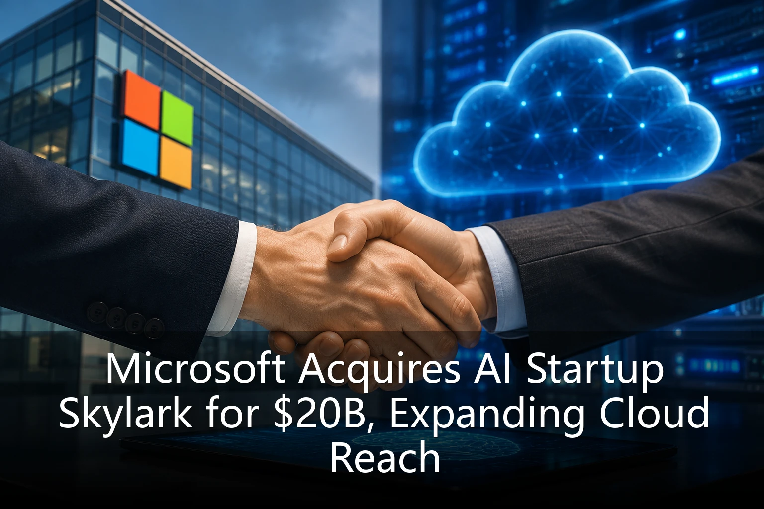 Microsoft Acquires AI Startup Skylark for $20B, Expanding Cloud Reach
